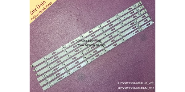 SAMSUNG UE50TU8000U Led bar, SAMSUNG UE50TU8500U Led bar, JL.D500C1330-408AR-M_V02, JL.D500C1330-408AL-M_V02, Panel ledleri